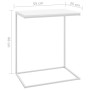 White plywood side table 55x35x66 cm by vidaXL, Coffee table - Ref: Foro24-336134, Price: 41,99 €, Discount: %