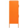 Orange steel storage cabinet 80x35x101.5 cm by vidaXL, Lockers and storage cabinets - Ref: Foro24-336138, Price: 233,40 €, Di...