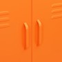 Orange steel storage cabinet 80x35x101.5 cm by vidaXL, Lockers and storage cabinets - Ref: Foro24-336138, Price: 233,40 €, Di...