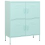 Mint green steel storage cabinet 80x35x101.5 cm by vidaXL, Lockers and storage cabinets - Ref: Foro24-336140, Price: 195,32 €...