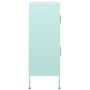 Mint green steel storage cabinet 80x35x101.5 cm by vidaXL, Lockers and storage cabinets - Ref: Foro24-336140, Price: 195,32 €...