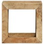 Taburete madera maciza de mango 40x30x40 cm de vidaXL, Mesas auxiliares - Ref: Foro24-337838, Precio: 97,99 €, Descuento: %