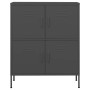 Anthracite gray steel storage cabinet 80x35x101.5 cm by vidaXL, Lockers and storage cabinets - Ref: Foro24-336141, Price: 190...