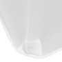 Funda elástica para mesa 2 uds 120x60,5x74 blanco de vidaXL, Fundas - Ref: Foro24-132033, Precio: 25,76 €, Descuento: %