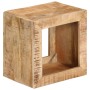 Solid mango wood stool 40x30x40 cm by vidaXL, Side tables - Ref: Foro24-337838, Price: 100,12 €, Discount: %