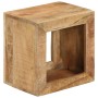 Solid mango wood stool 40x30x40 cm by vidaXL, Side tables - Ref: Foro24-337838, Price: 100,12 €, Discount: %