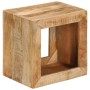 Taburete madera maciza de mango 40x30x40 cm de vidaXL, Mesas auxiliares - Ref: Foro24-337838, Precio: 97,99 €, Descuento: %