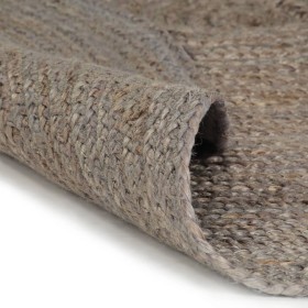 Gray Round Handwoven Jute Rug 180cm by vidaXL, Rugs - Ref: Foro24-343593, Price: 95,40 €, Discount: %