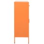 Orange steel storage cabinet 80x35x101.5 cm by vidaXL, Lockers and storage cabinets - Ref: Foro24-336156, Price: 231,19 €, Di...