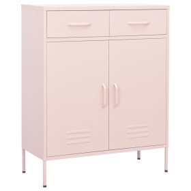 Steel storage cabinet pink 80x35x101.5 cm by vidaXL, Lockers and storage cabinets - Ref: Foro24-336157, Price: 220,86 €, Disc...