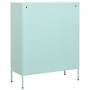 Mint green steel storage cabinet 80x35x101.5 cm by vidaXL, Lockers and storage cabinets - Ref: Foro24-336158, Price: 220,80 €...