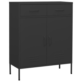 Anthracite gray storage cabinet 80x35x101.5 cm steel by vidaXL, Lockers and storage cabinets - Ref: Foro24-336159, Price: 203...