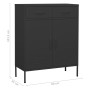 Anthracite gray storage cabinet 80x35x101.5 cm steel by vidaXL, Lockers and storage cabinets - Ref: Foro24-336159, Price: 211...