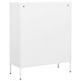 White steel storage cabinet 80x35x101.5 cm by vidaXL, Lockers and storage cabinets - Ref: Foro24-336161, Price: 211,81 €, Dis...