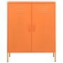 Orange steel storage cabinet 80x35x101.5 cm by vidaXL, Lockers and storage cabinets - Ref: Foro24-336165, Price: 203,63 €, Di...