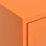 Orange steel storage cabinet 80x35x101.5 cm by vidaXL, Lockers and storage cabinets - Ref: Foro24-336165, Price: 203,63 €, Di...