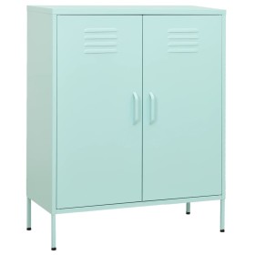 Mint green steel storage cabinet 80x35x101.5 cm by vidaXL, Lockers and storage cabinets - Ref: Foro24-336167, Price: 212,99 €...