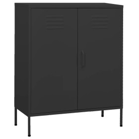 Anthrazitgrauer Stahlschrank 80x35x101,5 cm von vidaXL, Schließfächer und Lagerschränke - Ref: Foro24-336168, Preis: 208,17 €...