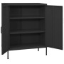 Anthracite gray steel storage cabinet 80x35x101.5 cm by vidaXL, Lockers and storage cabinets - Ref: Foro24-336168, Price: 207...