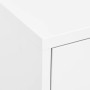 White steel storage cabinet 80x35x101.5 cm by vidaXL, Lockers and storage cabinets - Ref: Foro24-336170, Price: 199,20 €, Dis...