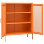 Armario de almacenamiento acero naranja 80x35x101,5 cm de vidaXL, Taquillas y armarios de almacenamiento - Ref: Foro24-336174...