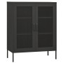 Anthracite gray steel storage cabinet 80x35x101.5 cm by vidaXL, Lockers and storage cabinets - Ref: Foro24-336177, Price: 175...