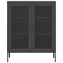 Anthracite gray steel storage cabinet 80x35x101.5 cm by vidaXL, Lockers and storage cabinets - Ref: Foro24-336177, Price: 175...