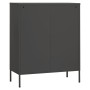 Anthracite gray steel storage cabinet 80x35x101.5 cm by vidaXL, Lockers and storage cabinets - Ref: Foro24-336177, Price: 175...