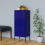 Navy blue steel storage cabinet 42.5x35x101.5 cm by vidaXL, Lockers and storage cabinets - Ref: Foro24-336181, Price: 143,31 ...