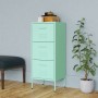 Mint green steel storage cabinet 42.5x35x101.5 cm by vidaXL, Lockers and storage cabinets - Ref: Foro24-336185, Price: 142,61...