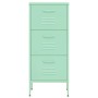 Mint green steel storage cabinet 42.5x35x101.5 cm by vidaXL, Lockers and storage cabinets - Ref: Foro24-336185, Price: 142,61...