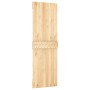 Puerta corredera con herrajes madera maciza de pino 70x210 cm de vidaXL, Puertas - Ref: Foro24-3203207, Precio: 163,02 €, Des...