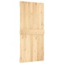 Puerta corredera con herrajes madera maciza de pino 95x210 cm de vidaXL, Puertas - Ref: Foro24-3203234, Precio: 169,98 €, Des...