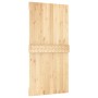 Sliding door with solid pine wood fittings 100x210 cm by vidaXL, Doors - Ref: Foro24-3203271, Price: 190,96 €, Discount: %