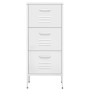 White steel storage cabinet 42.5x35x101.5 cm by vidaXL, Lockers and storage cabinets - Ref: Foro24-336188, Price: 125,46 €, D...