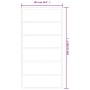 Puerta corredera con herrajes ESG vidrio y aluminio 102x205 cm de vidaXL, Puertas - Ref: Foro24-3081954, Precio: 231,49 €, De...