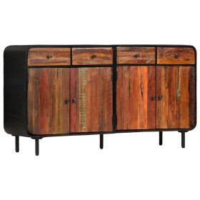 Aparador de madera maciza reciclada 140x35x76 cm de vidaXL, Aparadores - Ref: Foro24-282885, Precio: 489,99 €, Descuento: %