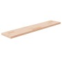 Untreated solid oak wood shelf board 100x20x2.5 cm by vidaXL, Shelves and shelves - Ref: Foro24-342937, Price: 36,99 €, Disco...