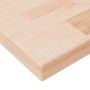 Untreated solid oak wood shelf board 100x20x2.5 cm by vidaXL, Shelves and shelves - Ref: Foro24-342937, Price: 36,99 €, Disco...