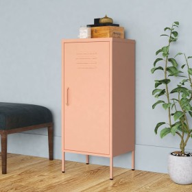 Pink steel storage cabinet 42.5x35x101.5 cm by vidaXL, Lockers and storage cabinets - Ref: Foro24-336193, Price: 126,40 €, Di...