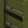 Olive green steel drawer cabinet 80x35x101.5 cm by vidaXL, Drawers - Ref: Foro24-336198, Price: 249,09 €, Discount: %