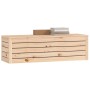 Caja de almacenaje madera maciza de pino 109x36,5x33 cm de vidaXL, Armarios y almacenamiento - Ref: Foro24-823624, Precio: 93...