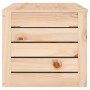 Caja de almacenaje madera maciza de pino 109x36,5x33 cm de vidaXL, Armarios y almacenamiento - Ref: Foro24-823624, Precio: 93...