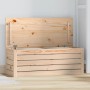 Solid pine wood storage box 89x36.5x33 cm by vidaXL, Closets and storage - Ref: Foro24-823619, Price: 71,43 €, Discount: %