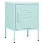 Mint green steel nightstand 35x35x51 cm by vidaXL, Nightstands - Ref: Foro24-336212, Price: 83,03 €, Discount: %