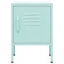 Mint green steel nightstand 35x35x51 cm by vidaXL, Nightstands - Ref: Foro24-336212, Price: 83,03 €, Discount: %