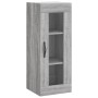 Sonoma grauer Wandschrank 34,5x34x90 cm von vidaXL, Sideboards - Ref: Foro24-835008, Preis: 56,19 €, Rabatt: %