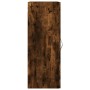 Armario de pared roble ahumado 34,5x34x90 cm de vidaXL, Aparadores - Ref: Foro24-835007, Precio: 48,19 €, Descuento: %