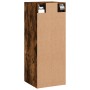 Armario de pared roble ahumado 34,5x34x90 cm de vidaXL, Aparadores - Ref: Foro24-835007, Precio: 48,19 €, Descuento: %