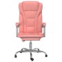 Silla de oficina reclinable cuero sintético rosa de vidaXL, Sillas de oficina - Ref: Foro24-349701, Precio: 136,99 €, Descuen...